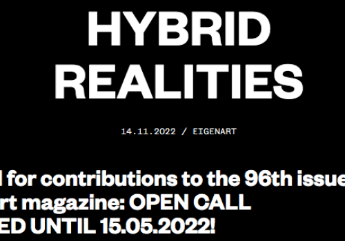 Text reads HYBRID REALITIES